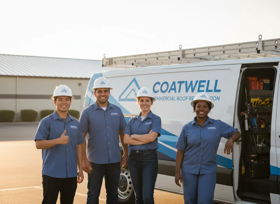 Commercial roof coating company in Pike, NH